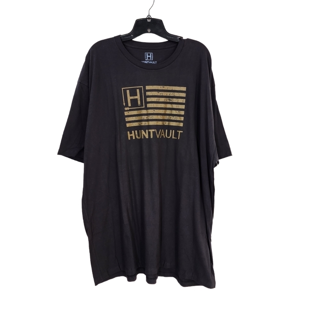Hunt Vault Men's Black Short Sleeve T-Shirt - 3XL
